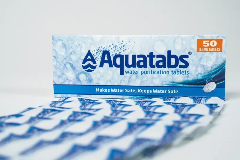 Aquatabs 50 comprimidos potabilizadores